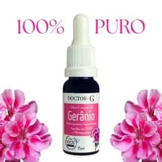 OLEO ESSENCIAL GERANIO 100% PURO 15ml