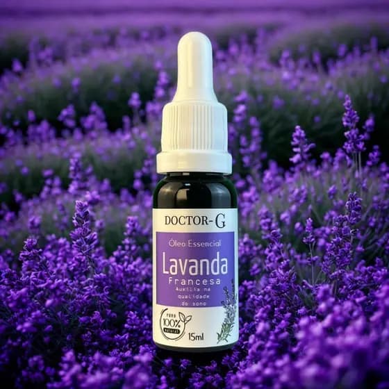 Kit 2 un Óleo Essencial de Lavanda 100% Puro 15ml doctor-g