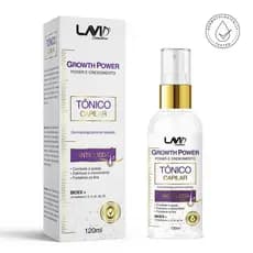 Tônico Capilar Poderoso  Antiqueda, Fortalece os Fios e Estimula o Crescimento | Dermatologicamente Testado 120ML