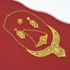 Conjunto de colar exagerado feminino de joias da moda europeia americana