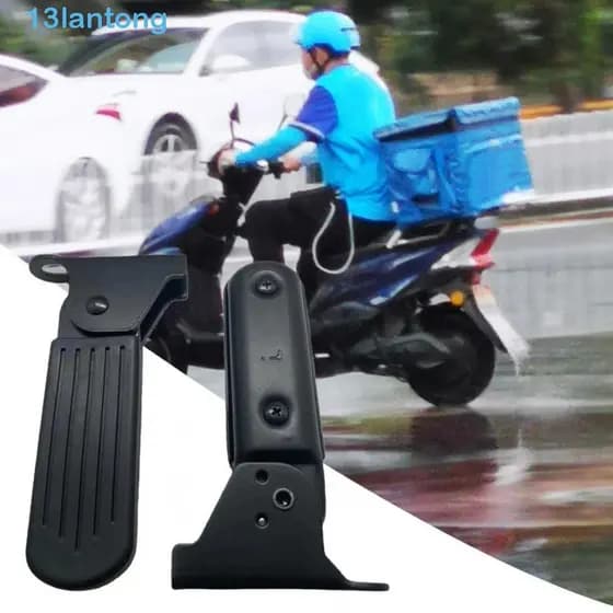 LANTONG 1 Par De Pedais Traseiros De Bicicleta , Pedal Universal Para Assentos Estáveis De Assento Traseiro Conveniente