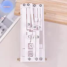 MORNIN Guitarra Acorde Ajudante Um Toque Acordes Presser Trainer Prática Auxílio Sistema De Aprendizagem Assistida Para