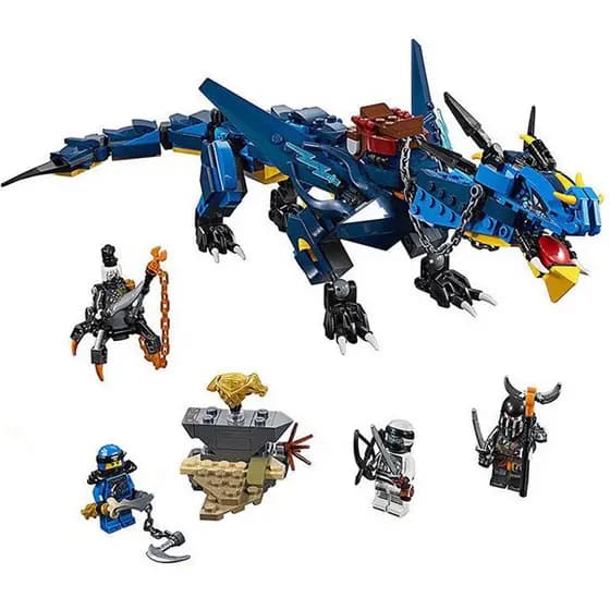 567PCS azul dragon phantom ninjago montar Modelo decorar de menino menina Crianças brinquedos educativos