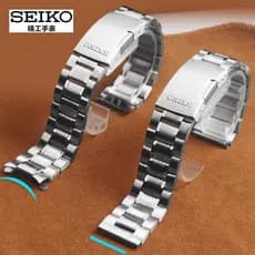 Pulseira De Aço Inoxidável 12/14/16/18/19/20/21/22mm Adequada Para Seiko Correntes Mecânicas Optokinéticas Acessórios De