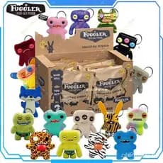 Bonecos de Caixa Surpresa Original Fuggler Monstro Feio Brinquedos Mr Needles Dente Larga Olhos Estranhos Alienígena Irr