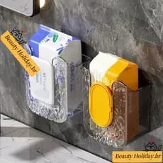 Caixa De Lenços Umedecidos Montada Na Parede , Tecido Sem Perfuração , Suporte De Toalha De Papel , Banheiro , Cozinha ,