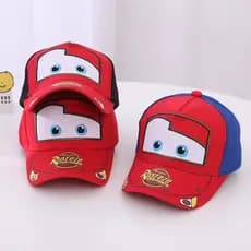 Novos carros de desenho animado Boné de criança Peaked Cap Lightning McQueen Sunshade Protetor solar Boné de beisebol Ch