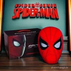 Máscara Cosplay Homem-Aranha Prop Marvel Hero Headgear Halloween Vídeo De Tiro De Natal Personalizada Ao Vivo