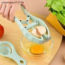 # Novo Criativo Separador De Ovo Cru Topper Cortador Abridor De Casca Boca Rápida Nova Cozinha Cozinhar Gadget Ferrament