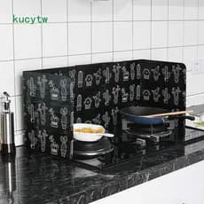 KW Protetor Para Fogão De Cozinha , Proteção Contra Respingos De Óleo Fritar , Placa De Folha De Alumínio , A Gás , Defl