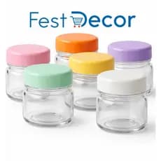Kit 50 Potinhos Papinha 40ml Lembrancinhas, Brigadeiro, Beijinho, Creme de Avela