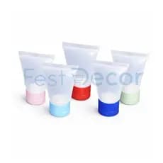 Kit 100 unidades Bisnaga 30ml - para alcool gel - cosmeticos cremes - festas e lembrancinhas