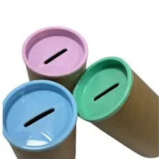 Kit Cofrinho de papelão 10x6 - 50 unidades - porta moedas lembrancinhas para festas