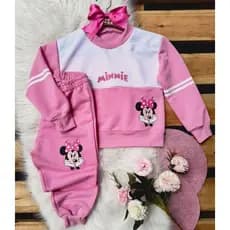 Conjunto infantil menina juvenil Blusa e calça moletinho inverno frio 2026