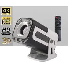Projetor Portátil Mini JY320 4K Bluetooth 5.0 Alto-falante Android 13 Home Cinema Dual Wi-Fi Tela HD