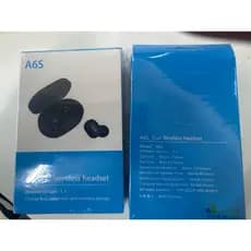 KIT 5/10/20  A6S TWS Fone De Ouvido Sem Fio Bluetooth 5.0 Estéreo Macaron Mini Fone Para Xiaomi Redm