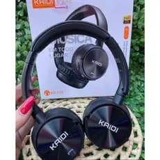 Fone Headphone Bluetooth Sem Fio Kaidi KD-750 Rádio Fm / Cartão Memória ORIGINAL confortáve