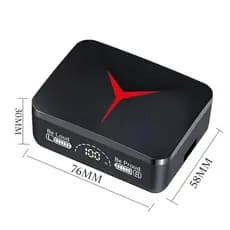Fone De Ouvido Sem Fio Bluetooth 5.3 Hifi Stereo M90 Pro Gamer Esportivo Touch Case TOP