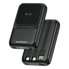 Carregador turbo Portátil Indução Usb-c Modelo Ka-9203 Kapbom
