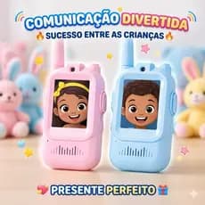 Walkie Talkie Infantil Sem Fio | Brinquedo Educativo e Divertido
