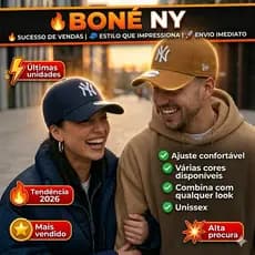 Boné New York  Masculino/Feminino – Ajustável, Confortável e Estilos