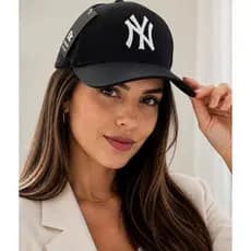 Boné New York Aba Curva – Tendência Moda Masculina e feminino Várias Cores