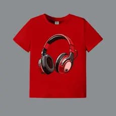Camiseta Infantil Masculino Menino Verão Vários Modelos e Cores Fone