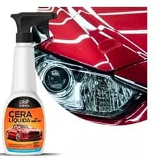 Cera Automotiva Orbi Líquida 500ml com Carnaúba e Silicone – Brilho Intenso e Proteção da Pintura