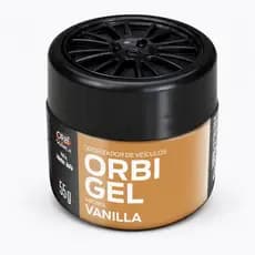 Aromatizante Veicular Orbi Gel Vanilla 55g Odorizador Carro