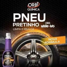 Pneu Pretinho Orbi 500ml Brilho Intenso Não Engordura