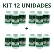 12 UN Graviola 100% natural - 120 capsulas de 500 mg