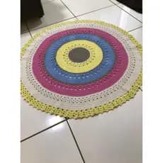 Tapete Infantil ternurinha/tapete em crochê