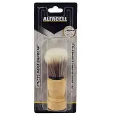 Pincel De Barbear Barba Pincel De Cerdas Macia Para Barbeiro Profissional