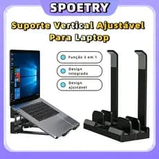 Suporte Vertical Portátil Para Macbook Air Pro Acessórios De Mesa Notebook suporte de mesa