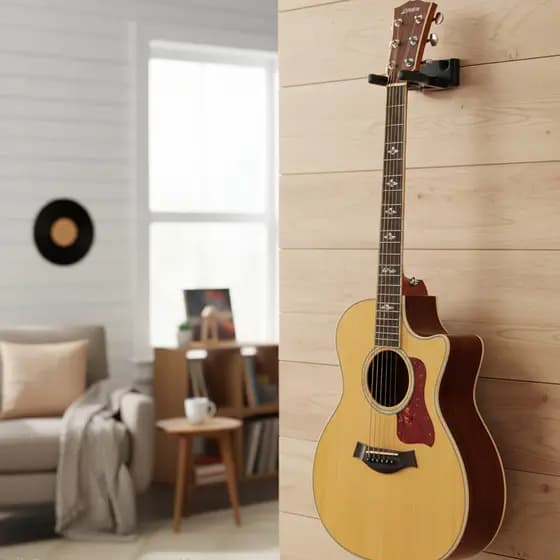 Suporte Para Instrumento Gancho Musical Violão Ukulele Diversos Musica