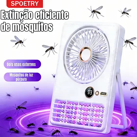 Luminária Anti- Mosquito Repelente Elétrico Lâmpada U.V Armadilha Para Insetos Direto USB