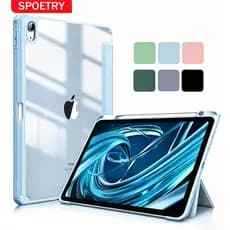 Capa para IPad Air 5 Air 6 A16 11th M3 IPad Pro 11 12.9 13 10 Gen 10.5 10.2 9th 8th com Suporte