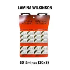 LÂMINA WILKINSON SWORD - 60 LAMINAS