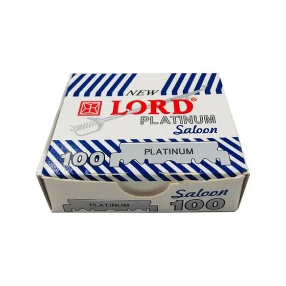 Lâmina Lord Platinum Saloon 1/2 C/100 Lâminas