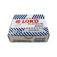 Lâmina Lord Platinum Saloon 1/2 C/100 Lâminas