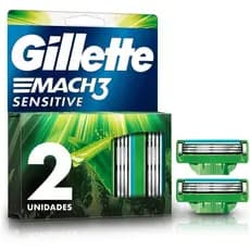 Carga Gillette Mach 3 Sensitive C/2
