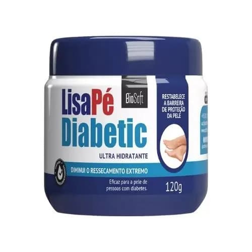 Creme Hidratante Lisa Pé Diabetic 120gr