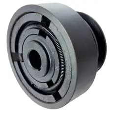 Embreagem Centrífuga Polia Dupla 80mm Correia Eixo 19,05mm (3/4”) Para Motor a Gasolina 7hp