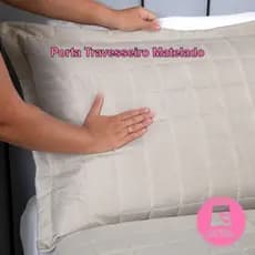 Porta Travesseiro Matelado em Costura Soft Opções de 1, 2, 3 e 4 Unidades 70cm x 50cm
