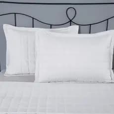 Porta Travesseiro Matelado em Costura Soft 4 Peças 70cm x 50cm