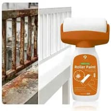 Rolo De Pintura Para Parede Portátil Com Tinta Integrada Com Fácil Aplicação