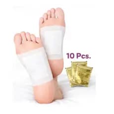 Kit 10 Adesivos Eliminador de Toxinas Detox Natural P/ Pes - Saude