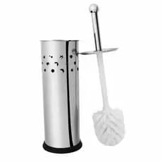 Escova Sanitária Inox Suporte Robusto Design Moderno Fácil Limpeza Durável Organização Banheiro