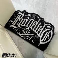 Tapete para loja de tatuagem American West Coast tatuagem flor tapete para pés tapete de entrada
