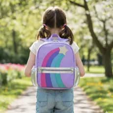 Mochila Infantil Juvenil Menina Grande Passeio Escolar Dia a Dia